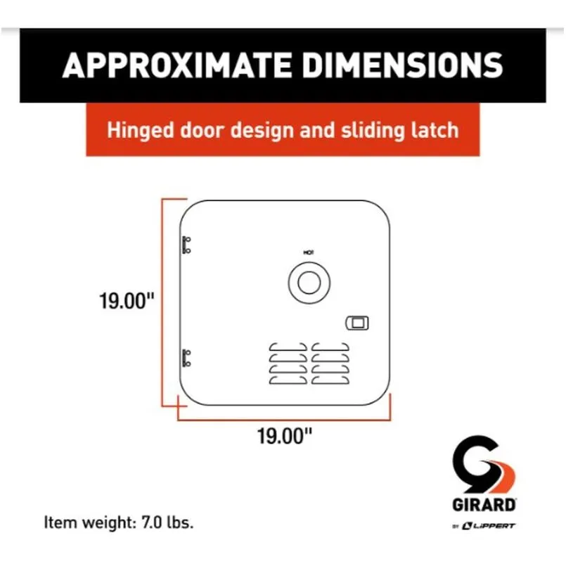 DOOR KIT - LARGE - BLACK 2GWHD